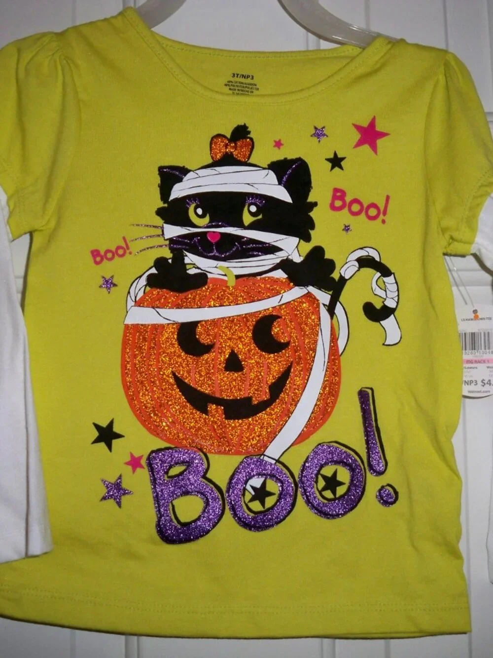 2 Halloween tops, girl, 3T, NWT, cute!